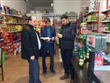 بازدید ریاست محترم شبکه از اماکن شهر خمارلو