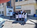 تقدیر از پرسنل آزمایشگاه در شبکه بهداشت و درمان شهرستان چاراویماق