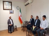 دیدار مدیر شبکه بهداشت و درمان اهر با امام جمعه شهرستان