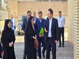 بازدید از مرکز توانبخشی قشقایی در ادامه برنامه‌های امروز در شبستر